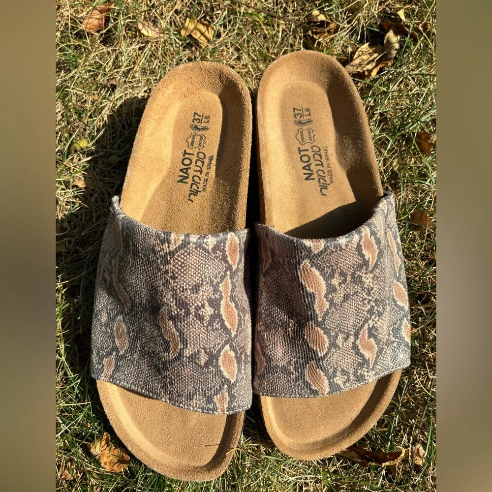 NWOT Naot Ipanema Slide Sandals - Picture 10 of 14